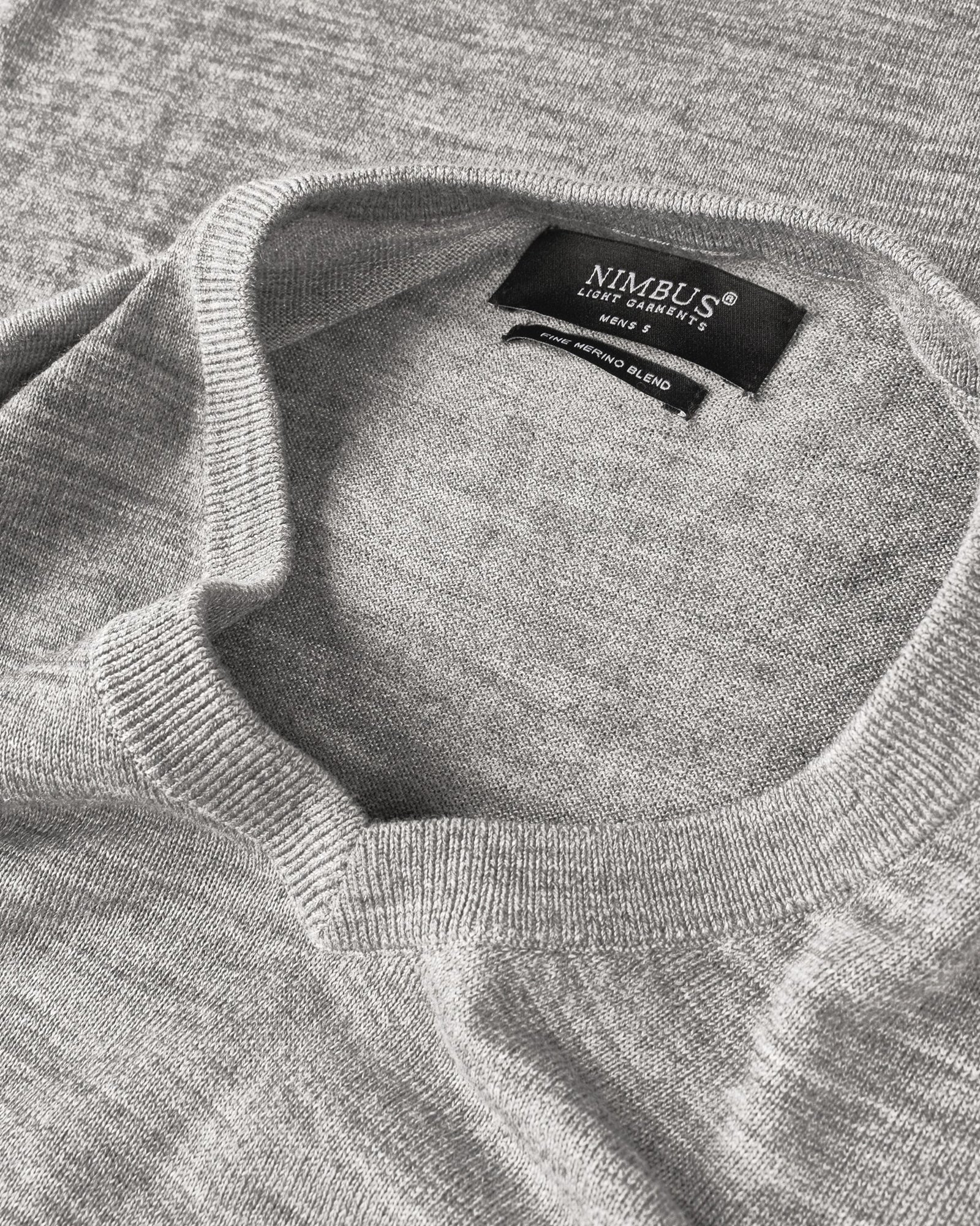 Ashbury Men Grey Melange Back