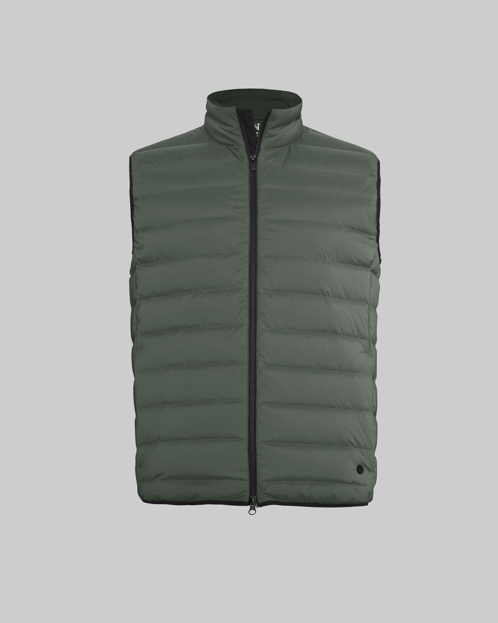 Avalon Vest Men Olive Front