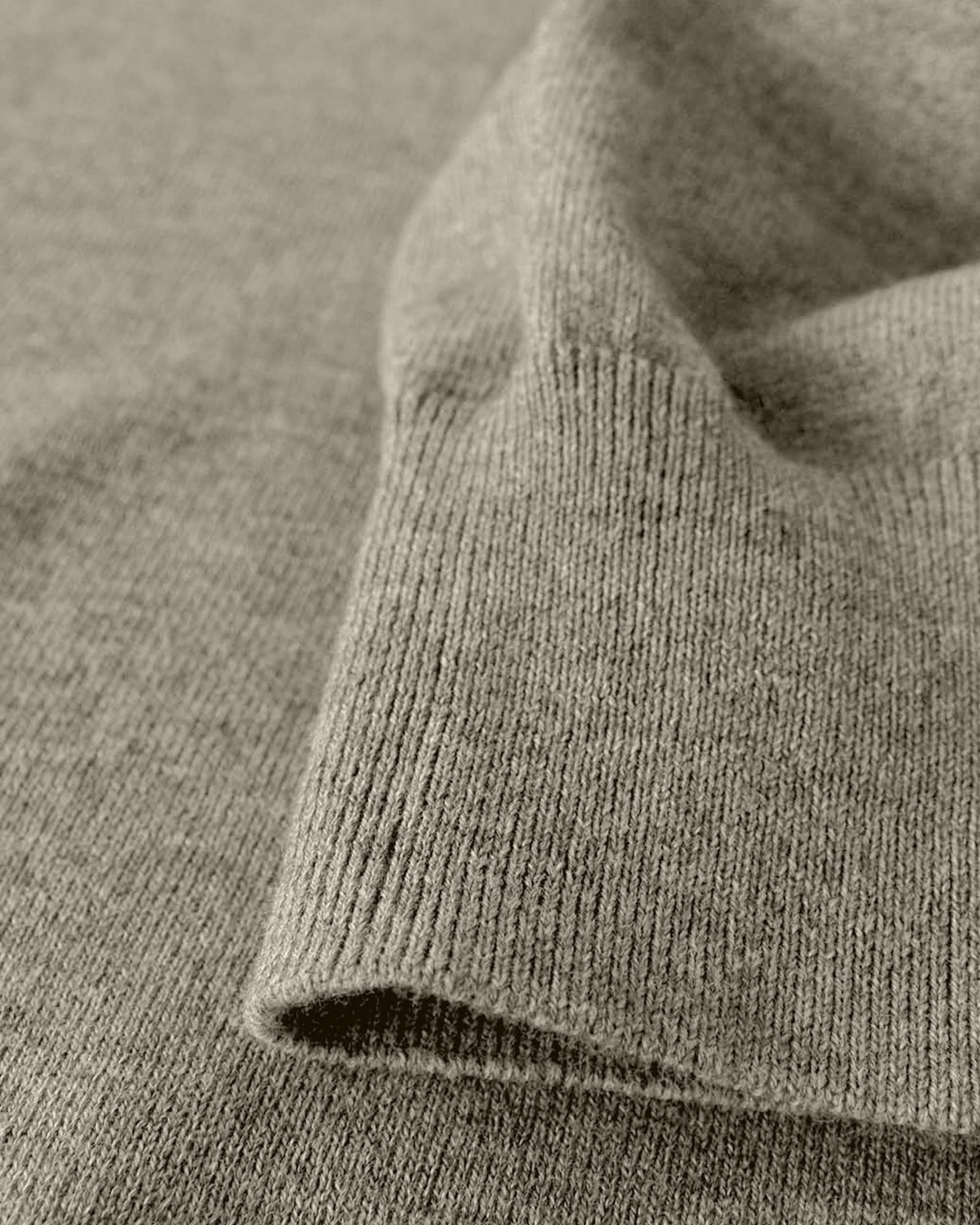 Brighton 1 4 Zip Men Sand Melange Back
