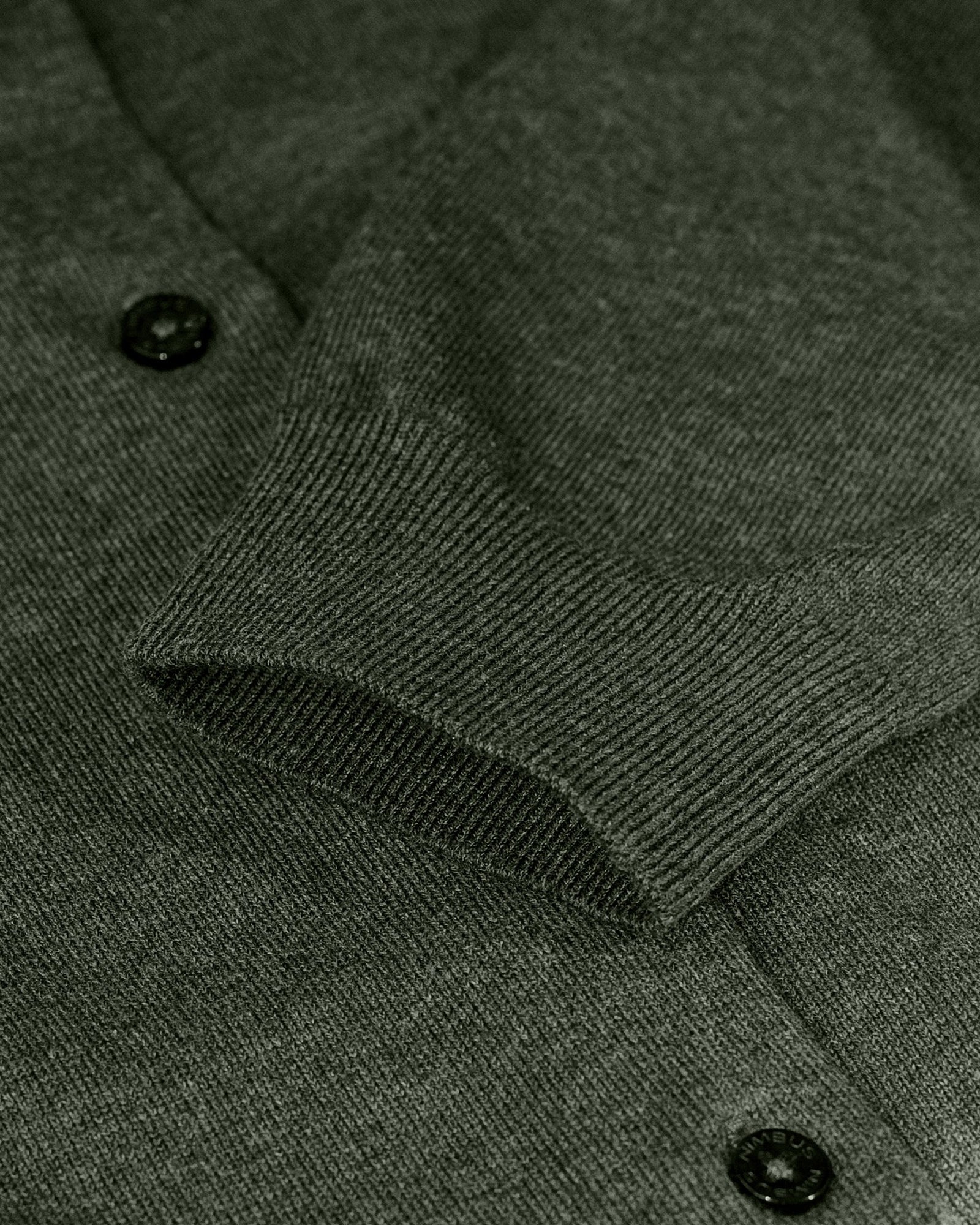 Brighton Cardigan Women Olive Melange Back