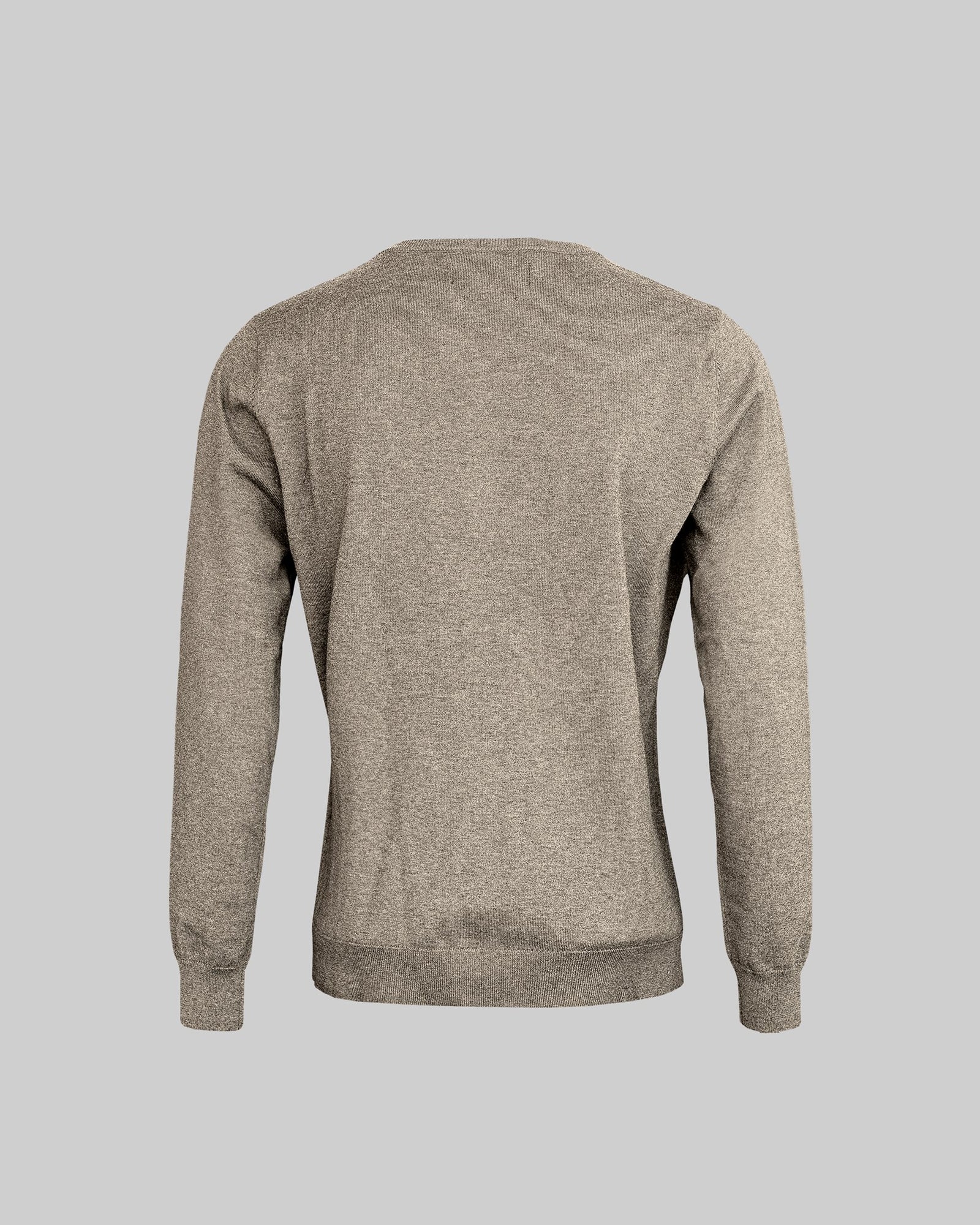 Brighton Cardigan Women Sand Melange Back
