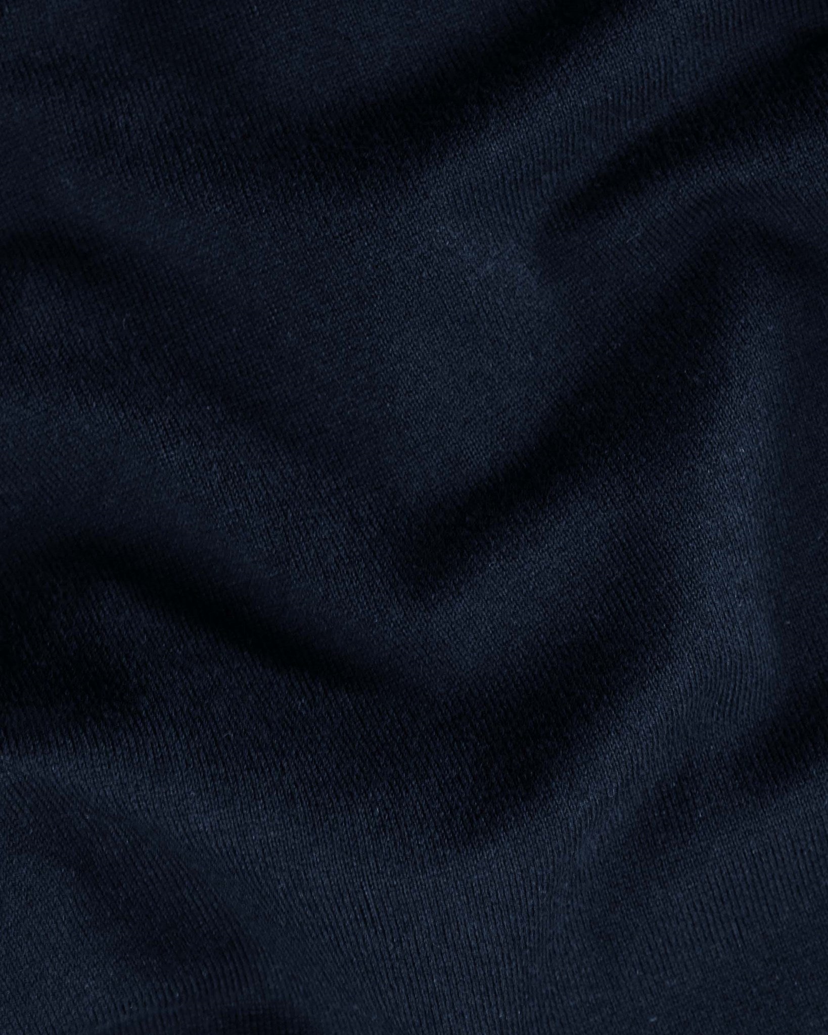 Brighton Long Sleeve Polo Women Navy Closeup 3