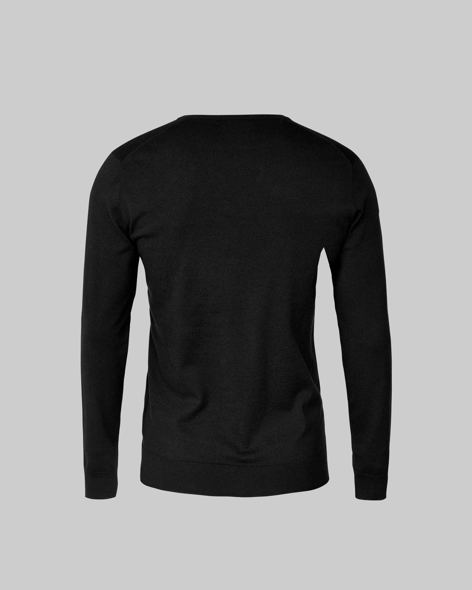 Brighton O Neck Women Black Back