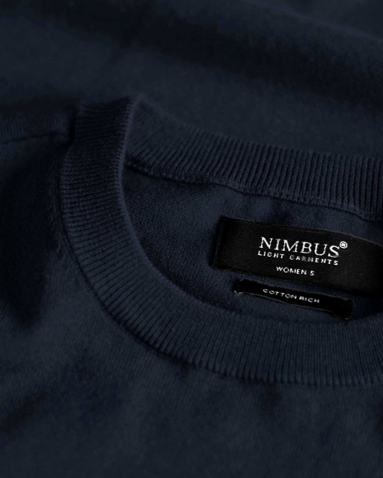 Brighton Short Sleeve Tee Women Navy Back