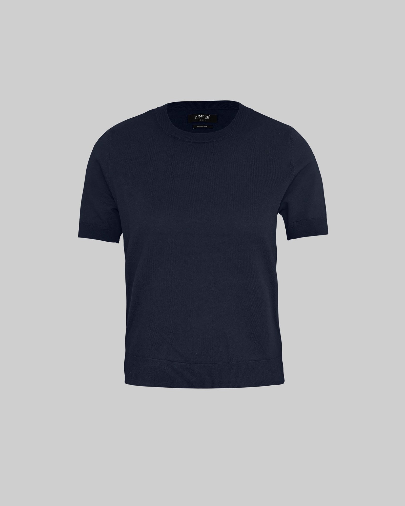 Brighton Short Sleeve Tee Women Navy Back