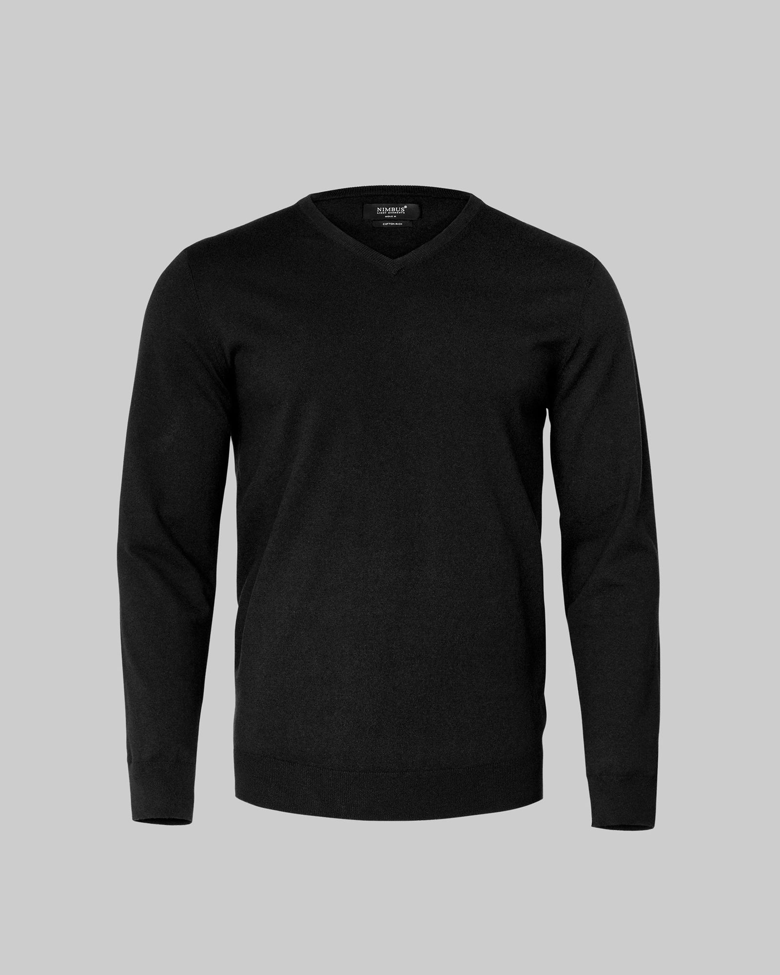 Brighton V Neck Men Black Back