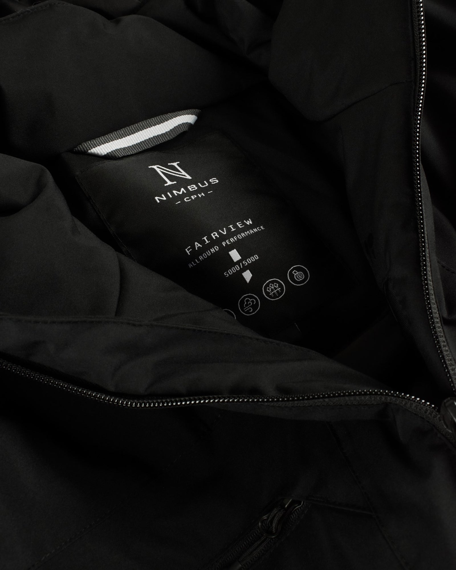 Fairview Men Black Back