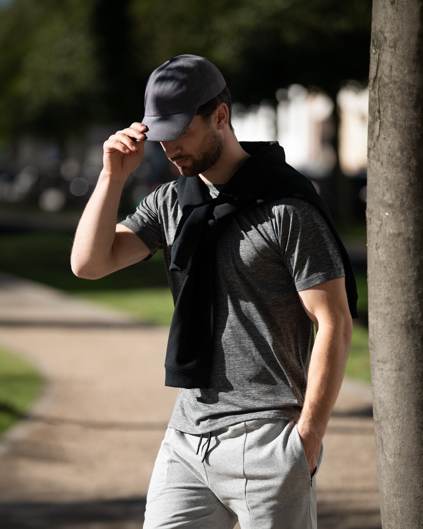 Freemont Men Black Melange Back