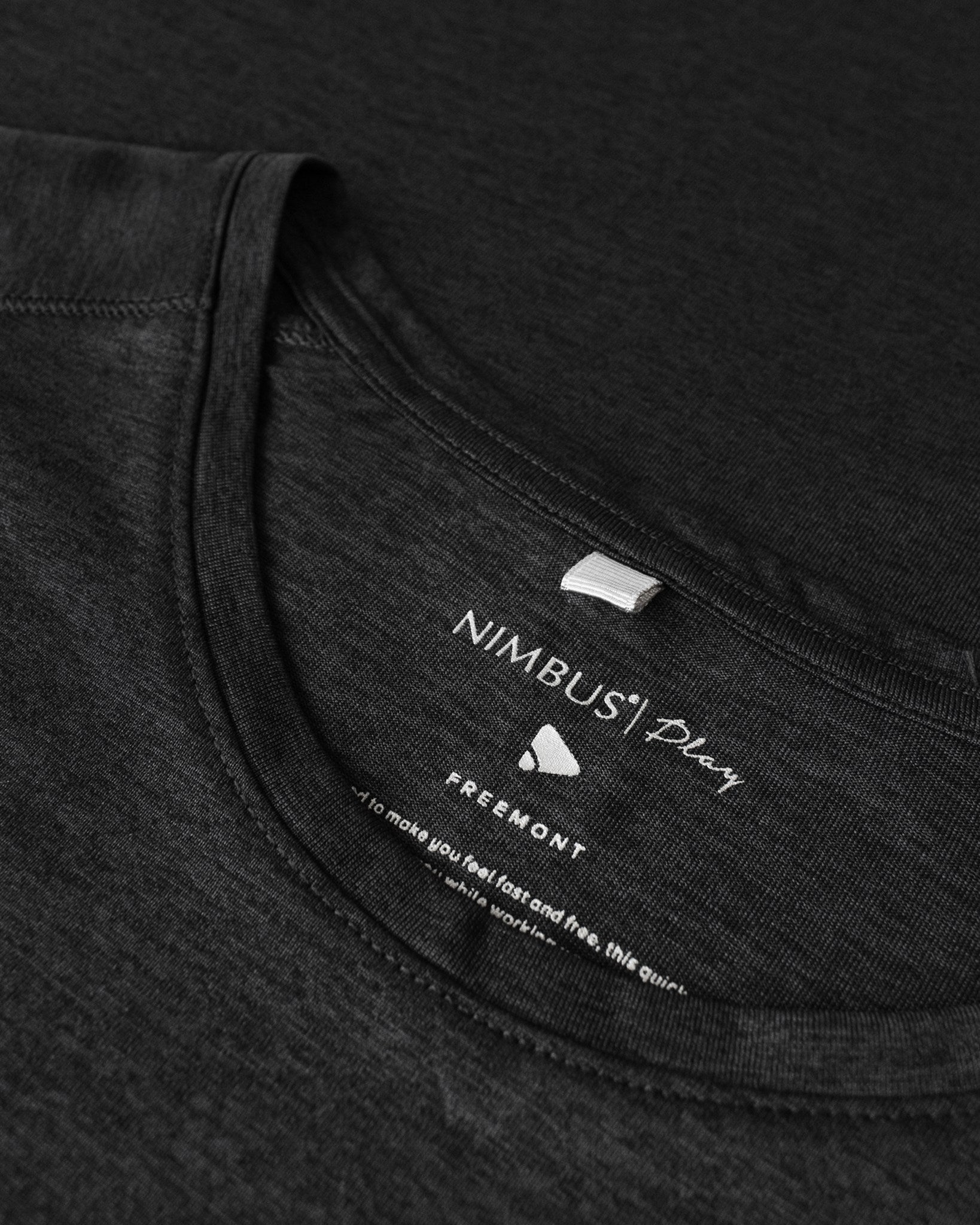 Freemont Women Black Melange Closeup 1