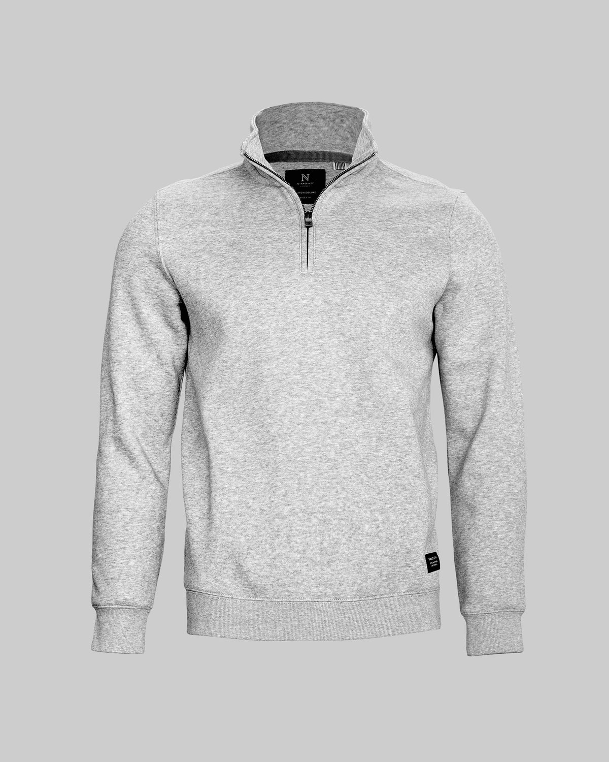 Glendale Unisex Grey Melange Front
