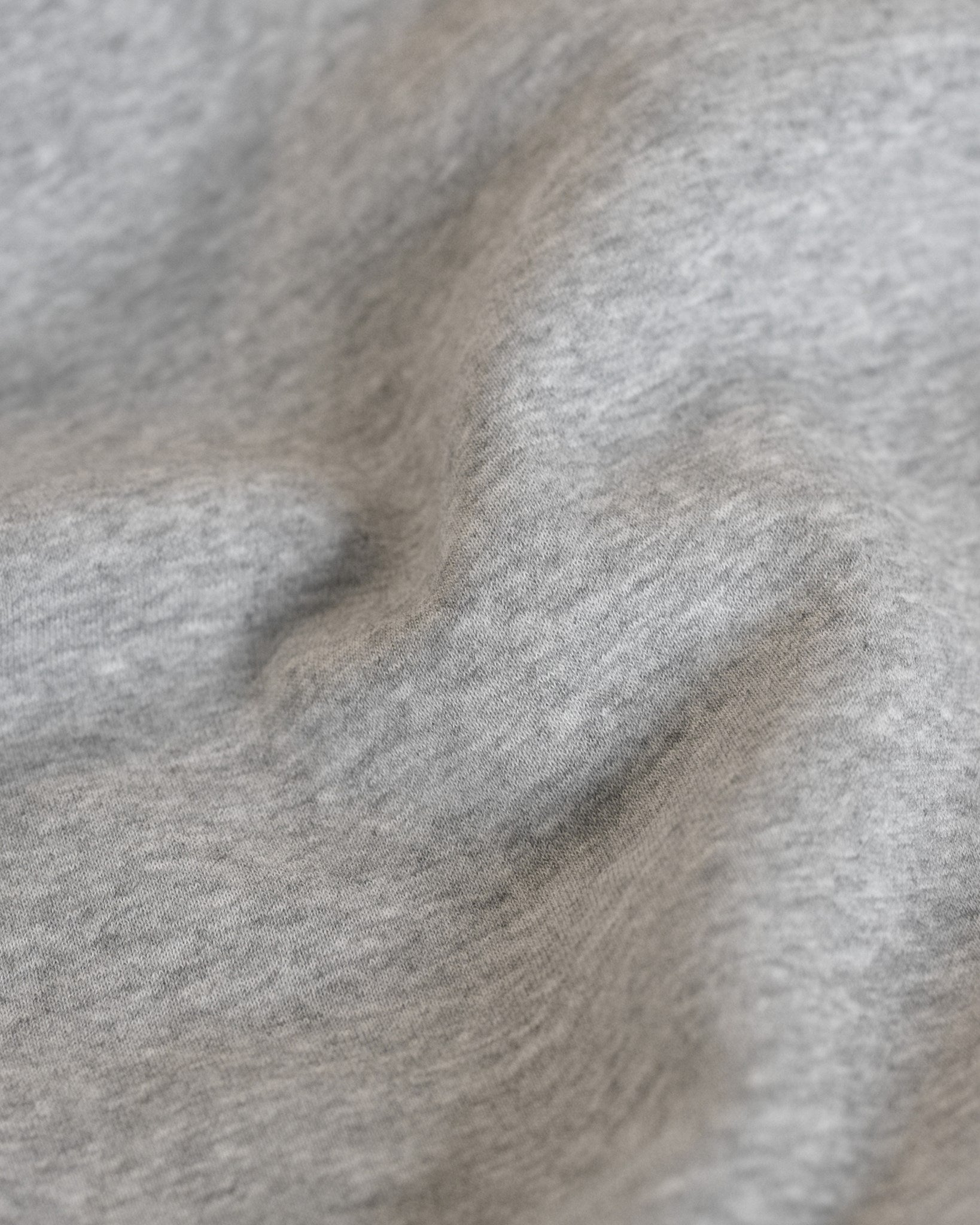 Glendale Unisex Grey Melange Closeup 4