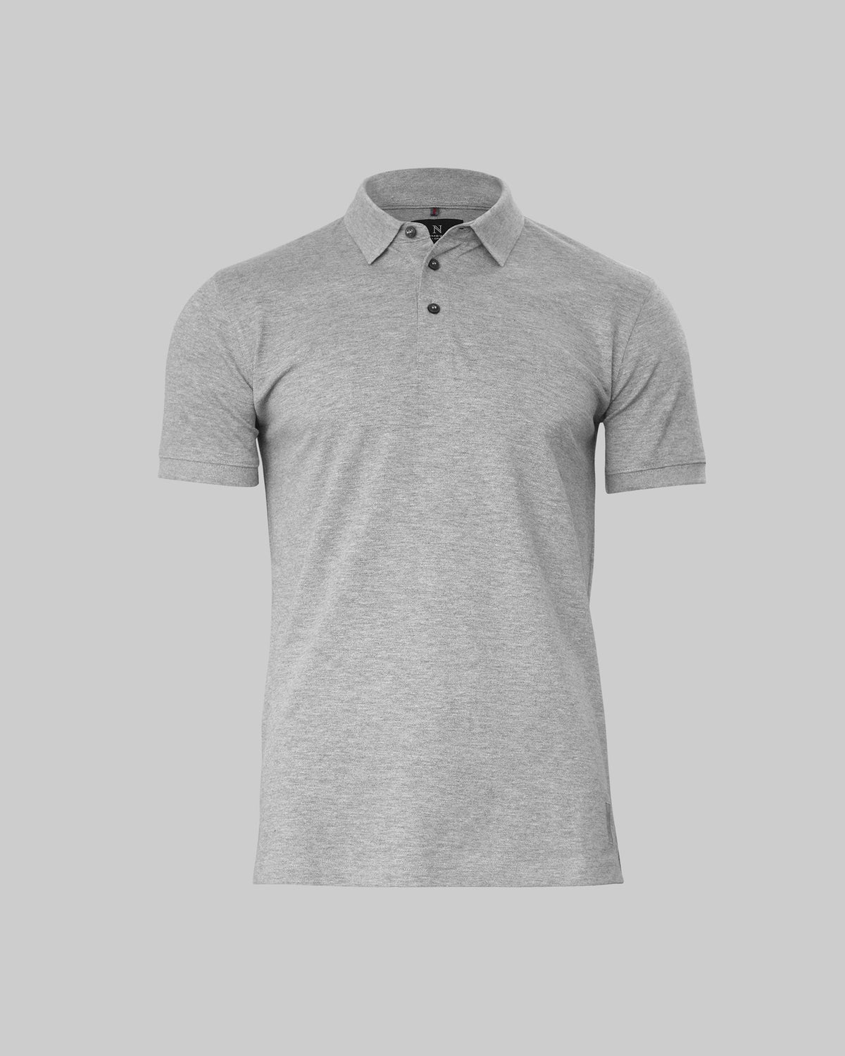 Harvard Classic Men Grey Melange Front