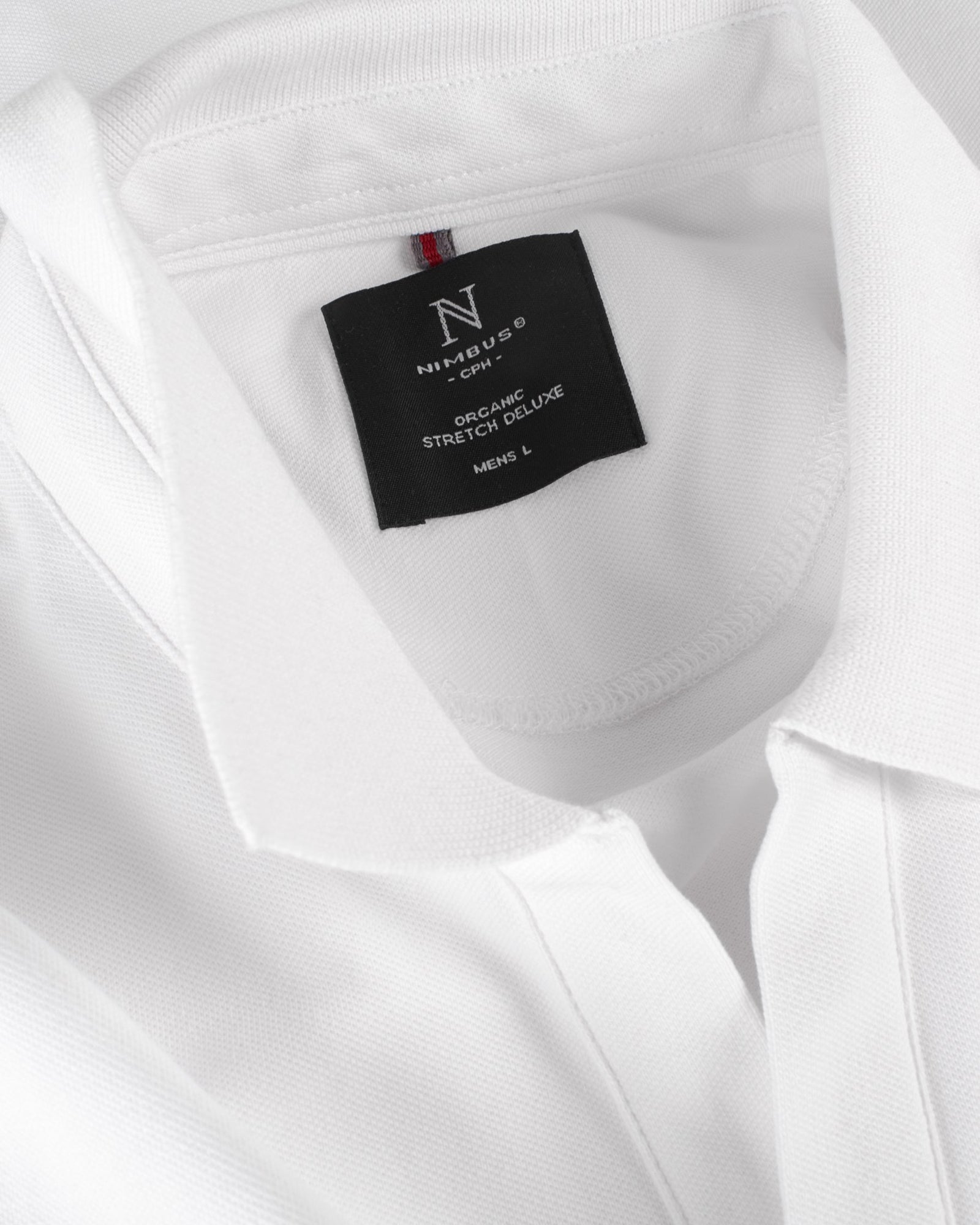Harvard V Neck Men White Back