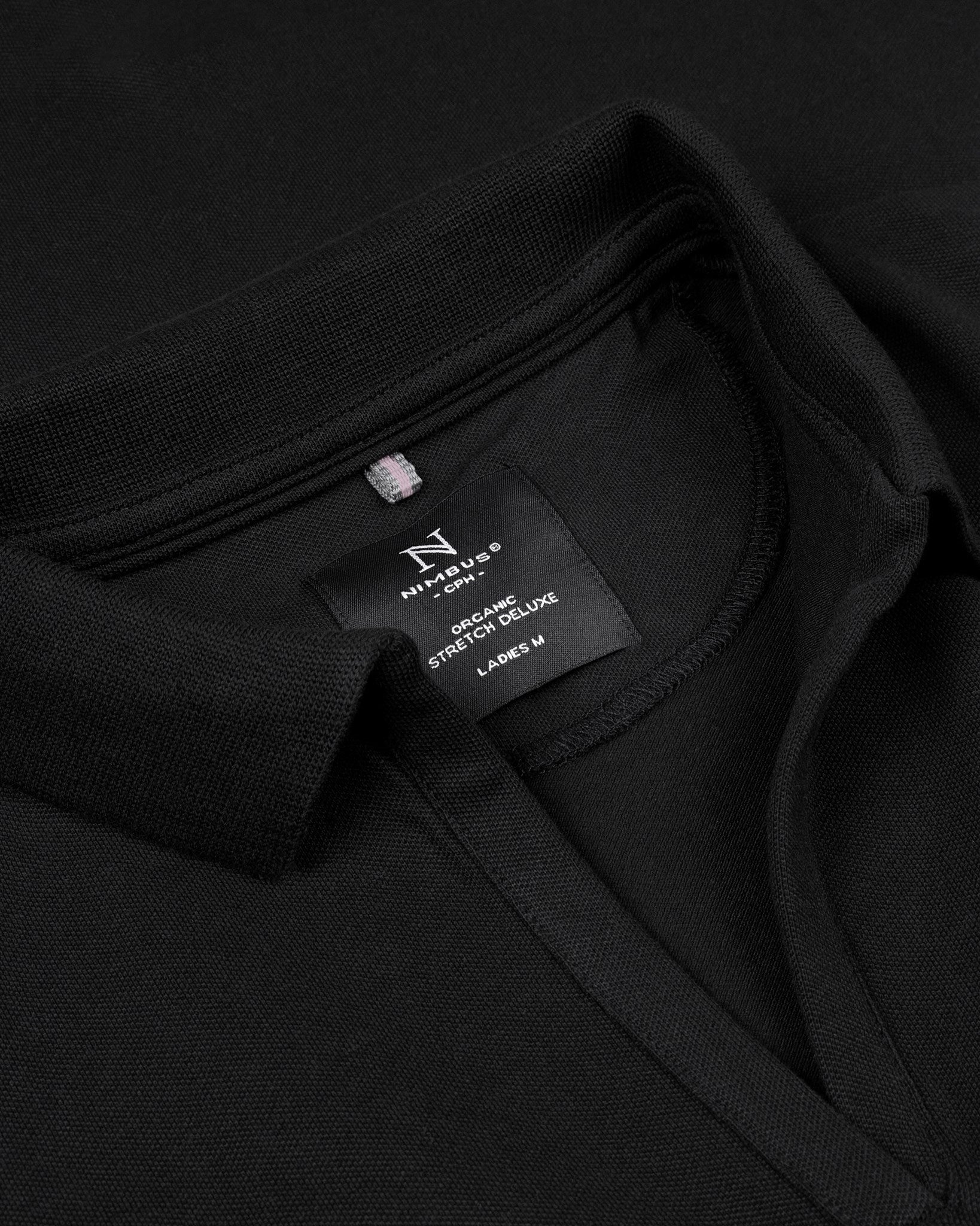 Harvard V Neck Women Black Closeup 1