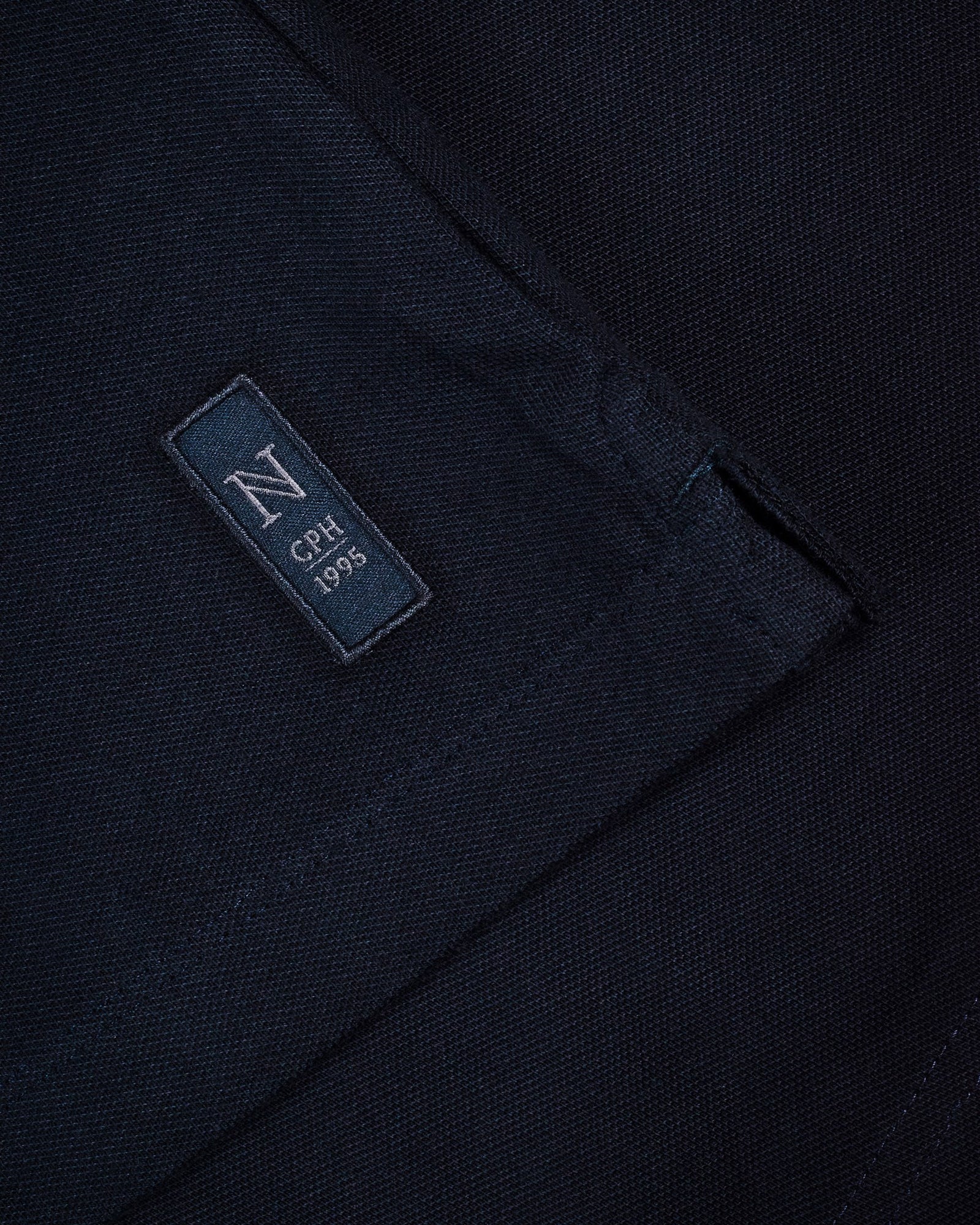 Harvard V Neck Women Dark Navy Back