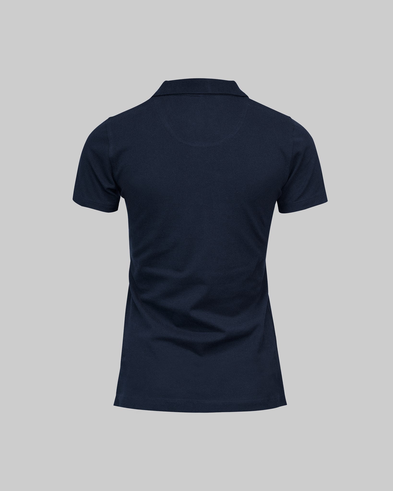 Harvard V Neck Women Navy Back