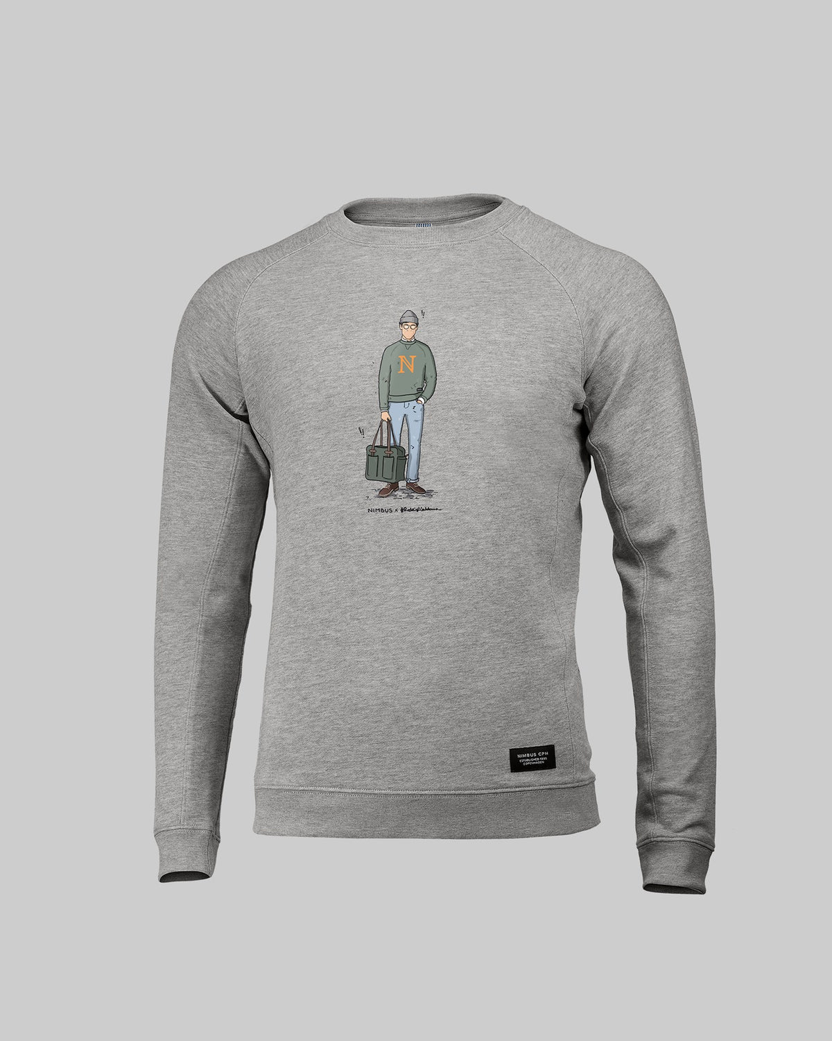 Newport RS Grey Melange Front Beenie