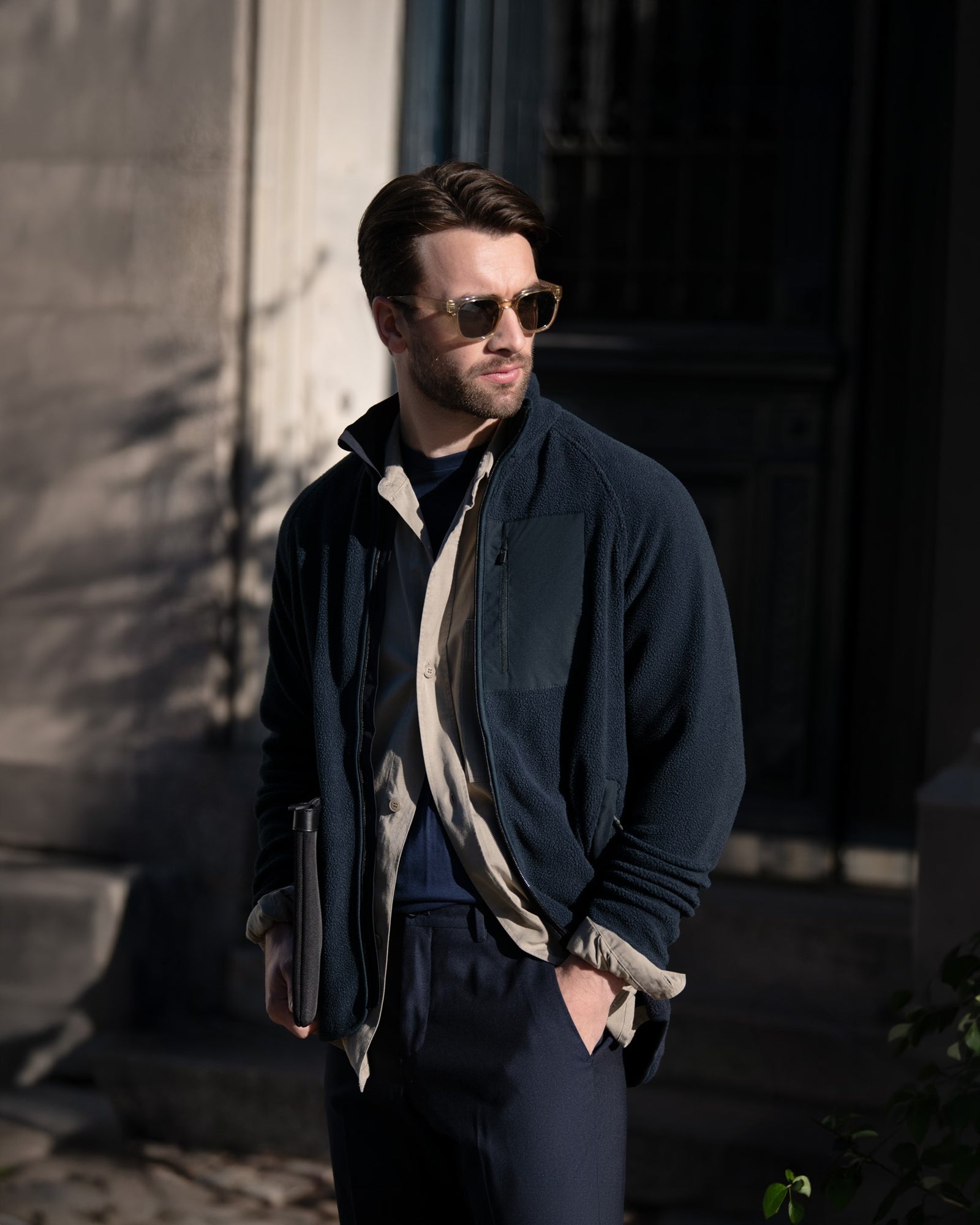 Timberlake Men Navy Back